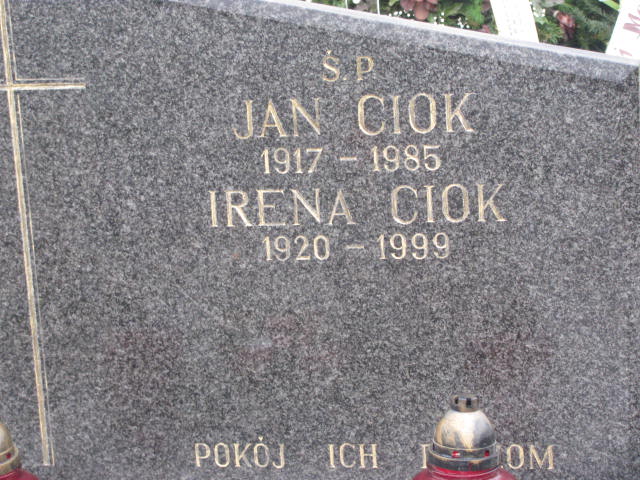 Jan Ciok 1917 Wąchock - Grobonet - Wyszukiwarka osób pochowanych