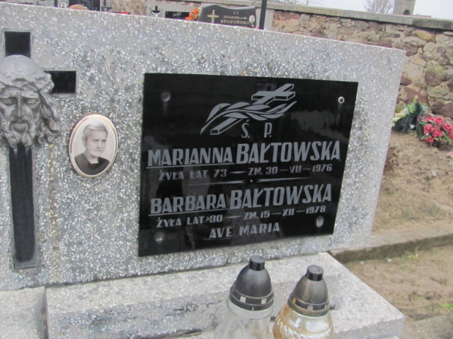 Barbara Bałtowska 1940 Wąchock - Grobonet - Wyszukiwarka osób pochowanych