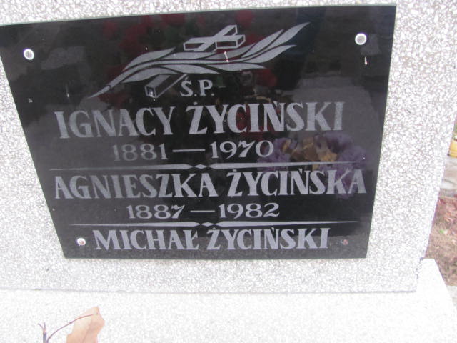 Ignacy Życiński  1881 Wąchock - Grobonet - Wyszukiwarka osób pochowanych