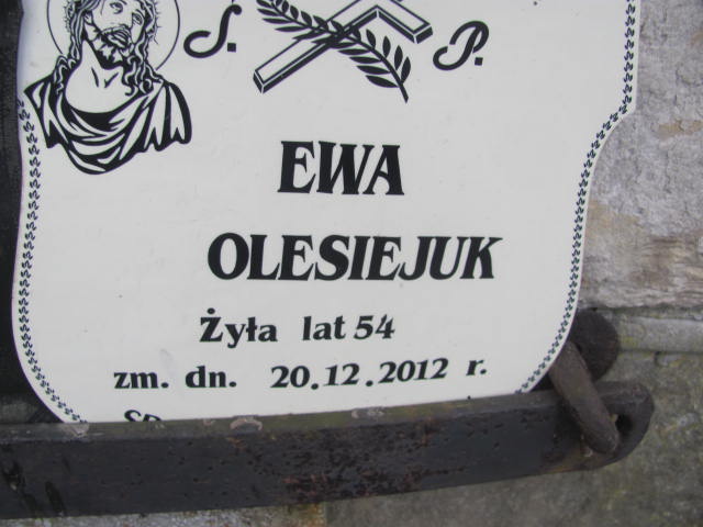 Tadeusz Olesiejuk 1957 Wąchock - Grobonet - Wyszukiwarka osób pochowanych