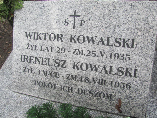 Wiktor Kowalski Wąchock - Grobonet - Wyszukiwarka osób pochowanych