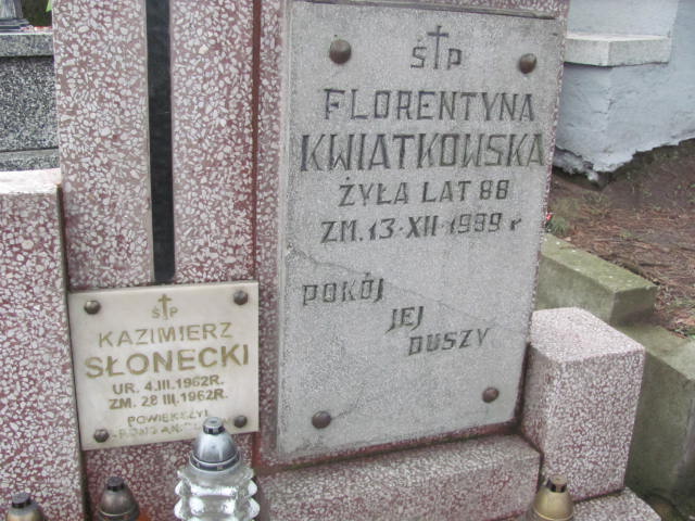 Kazimierz Słonecki 1962 Wąchock - Grobonet - Wyszukiwarka osób pochowanych