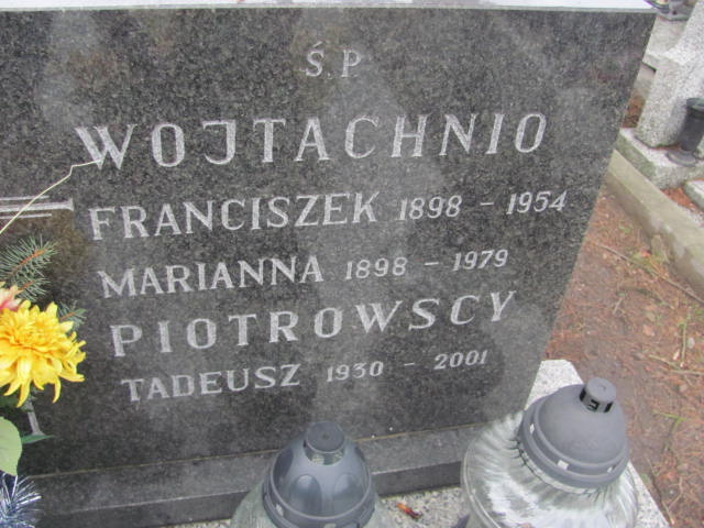 Franciszek Wojtachnio 1898 Wąchock - Grobonet - Wyszukiwarka osób pochowanych