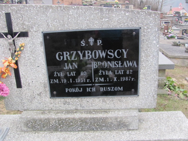 Bronisława Grzybowska 1905 Wąchock - Grobonet - Wyszukiwarka osób pochowanych