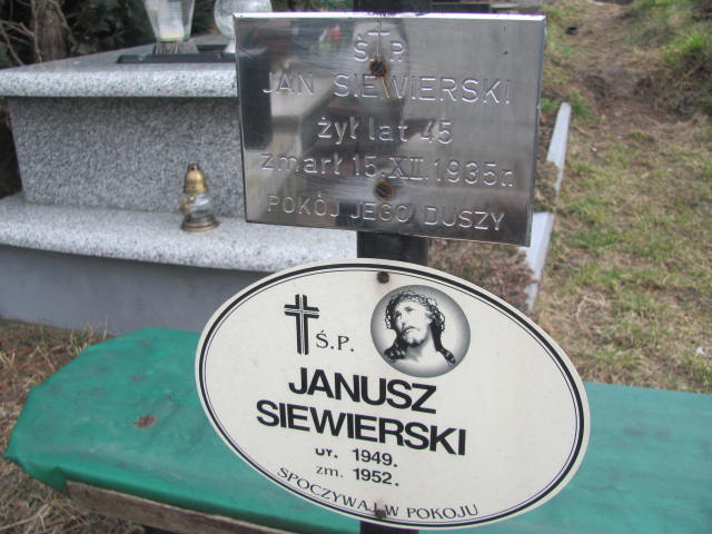 Jan Siewierski Wąchock - Grobonet - Wyszukiwarka osób pochowanych