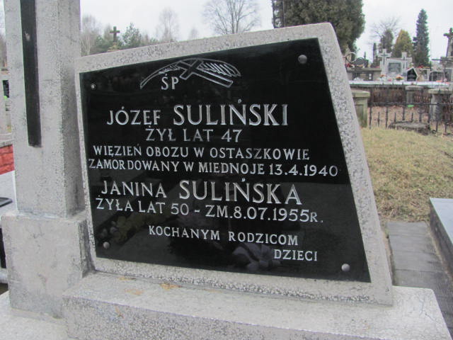 Janina Sulińska 1905 Wąchock - Grobonet - Wyszukiwarka osób pochowanych