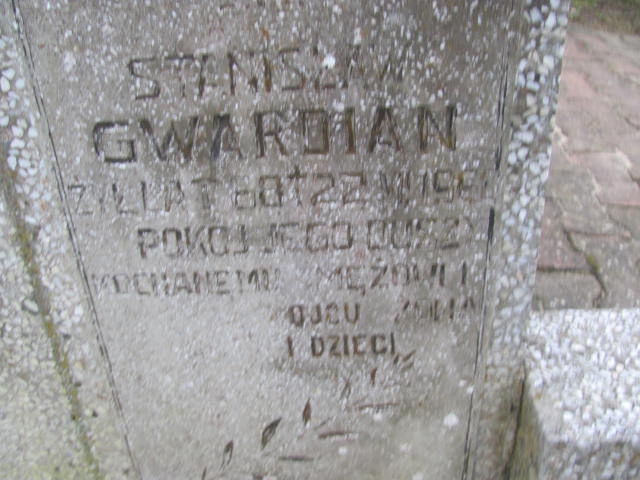 Lucyna Gwardian 1895 Wąchock - Grobonet - Wyszukiwarka osób pochowanych