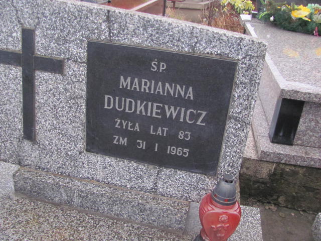 Marianna Dudkiewicz  1882 Wąchock - Grobonet - Wyszukiwarka osób pochowanych