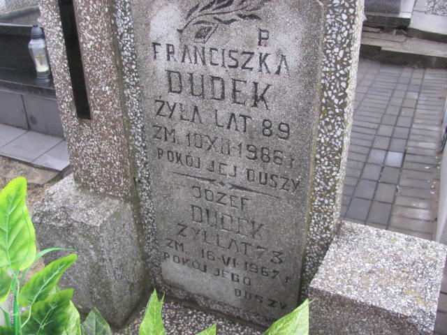 Franciszka Dudek 1897 Wąchock - Grobonet - Wyszukiwarka osób pochowanych