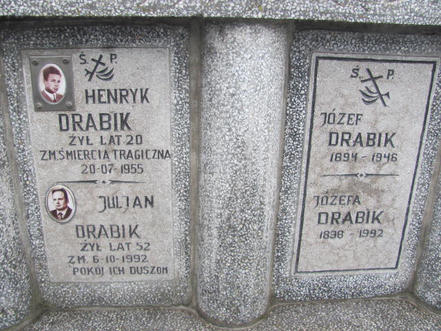 Józef Drabik 1894 Wąchock - Grobonet - Wyszukiwarka osób pochowanych