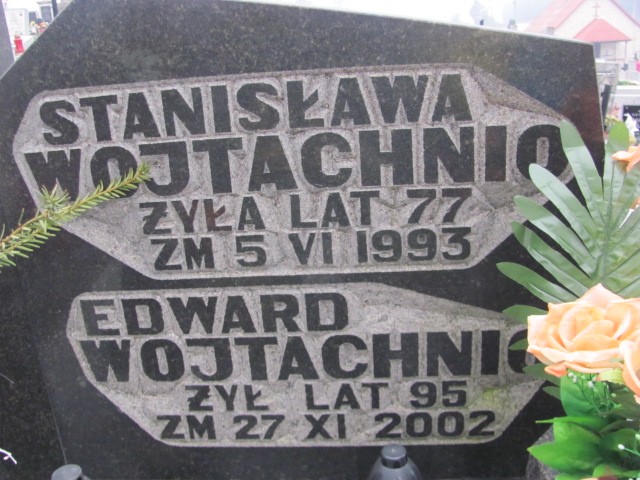 Stanisława Wojtachnio 1916 Wąchock - Grobonet - Wyszukiwarka osób pochowanych