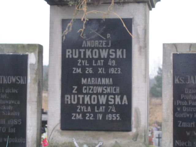 Marianna Rutkowska 1881 Wąchock - Grobonet - Wyszukiwarka osób pochowanych