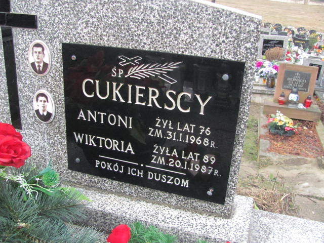 Antoni Cukierski 1893 Wąchock - Grobonet - Wyszukiwarka osób pochowanych