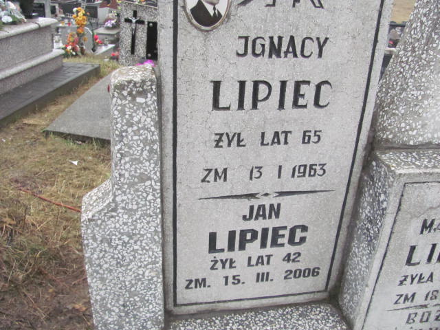 Ignacy Lipiec 1898 Wąchock - Grobonet - Wyszukiwarka osób pochowanych