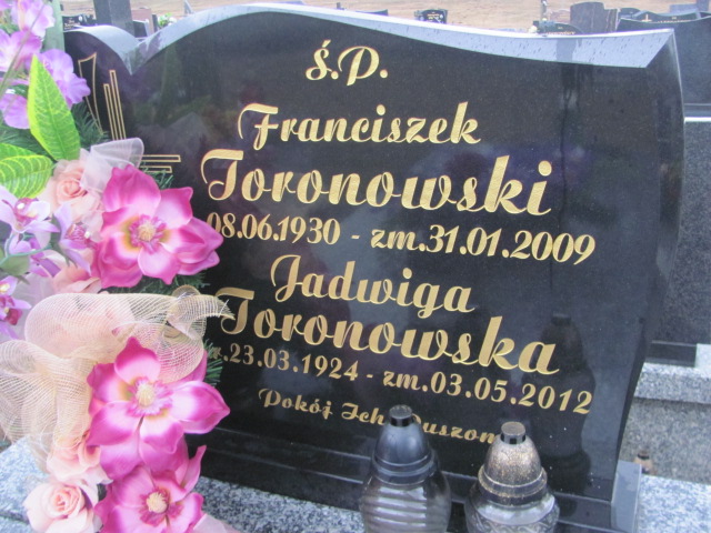 Franciszek Toronowski 1930 Wąchock - Grobonet - Wyszukiwarka osób pochowanych